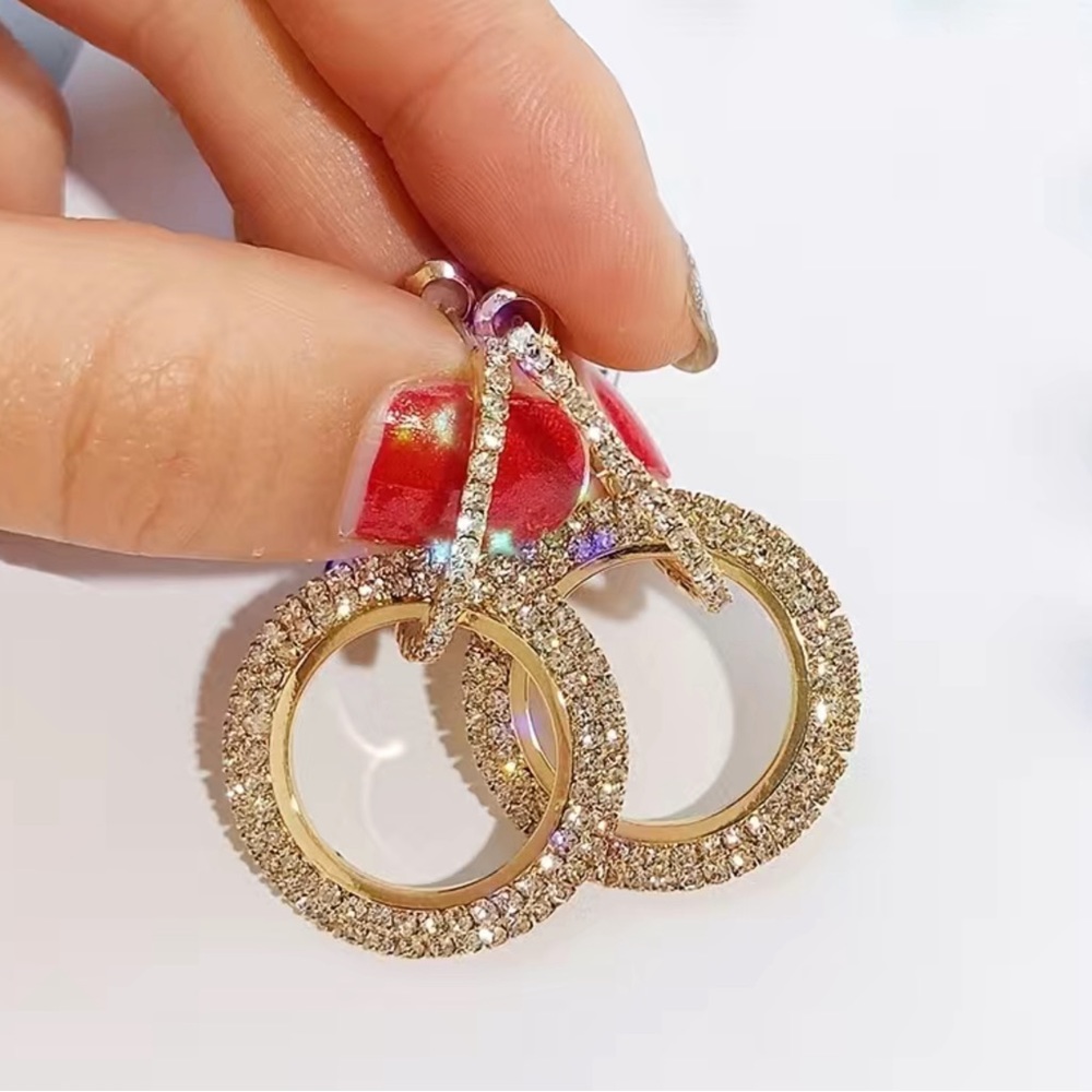 Beautiful Convertible Simulated Diamond Earrings